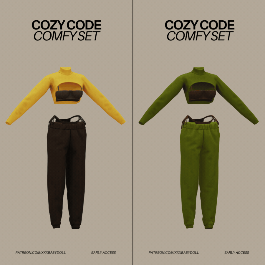 Галерея мода Комплект одежды Comfy Code #1